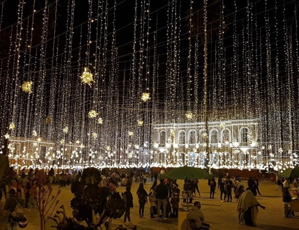 Zipaquirá en diciembre 2